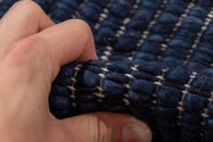 modern mohair blend rug
