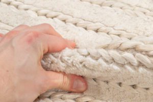modern jute and wool rug