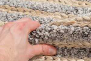 modern jute and wool rug
