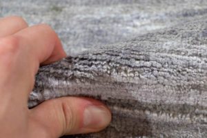 modern silk wool rug