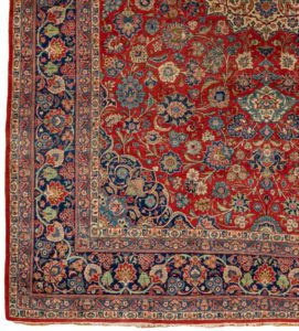 antique kashan rug