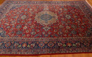 antique kashan rug