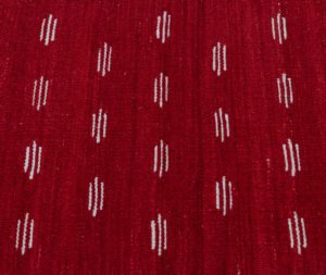 modern flatweave rug