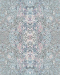 modern silk wool rug