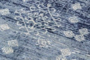modern silk wool rug