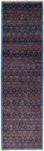turkmen wool runner rug