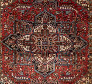 antique heriz rug