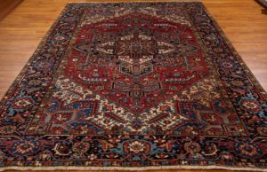 antique heriz rug