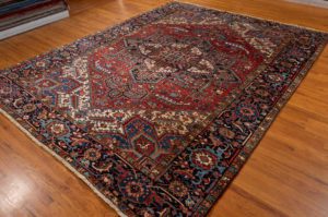 antique heriz rug