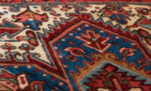 antique heriz rug