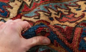 antique heriz rug