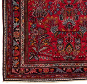 semi-antique wool rug