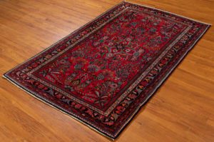 semi-antique wool rug