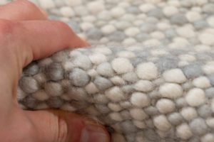 modern mohair blend rug