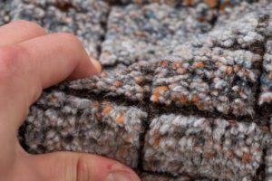 modern woven wool rug