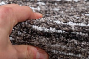 modern viscose cotton rug