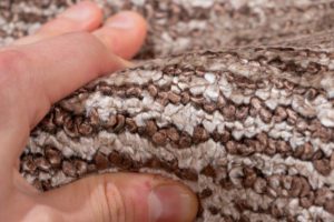 modern viscose cotton rug