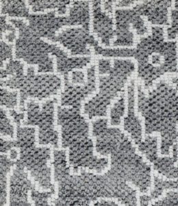 modern woven rug