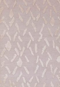 modern wool silk rug