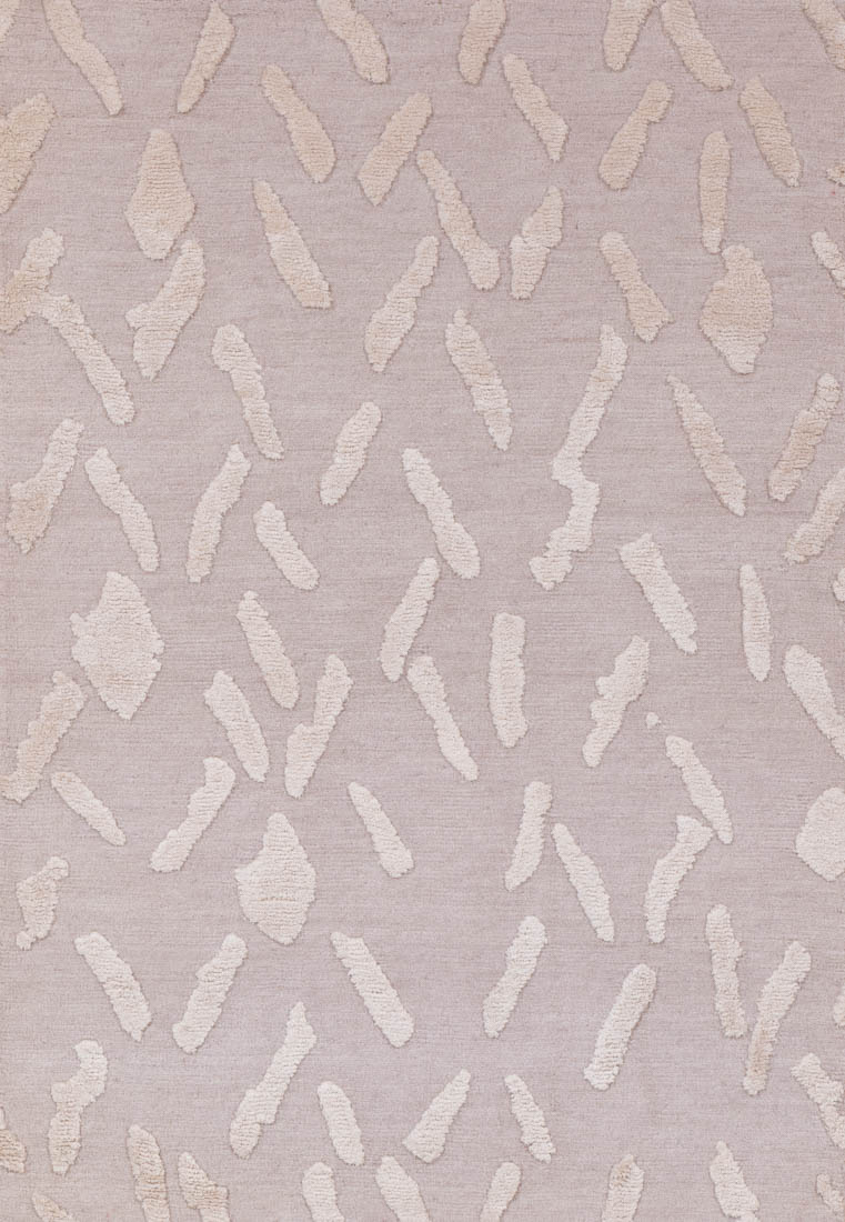 modern wool silk rug