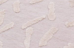 modern wool silk rug