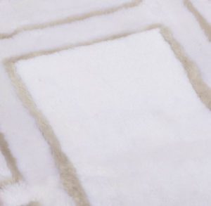 modern shearling rug
