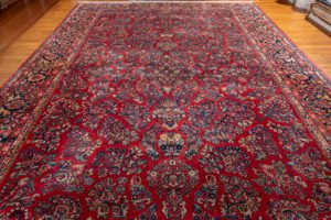 antique sarouk rug