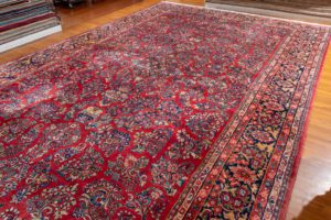 antique sarouk rug
