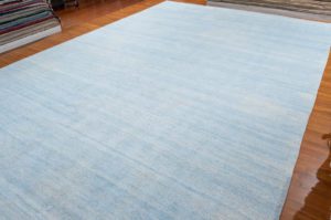 sari silk rug