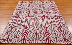 modern wool rug