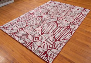modern wool rug