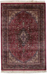 kashan wool rug