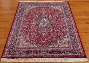 kashan wool rug