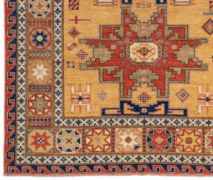 antique reproduction wool rug