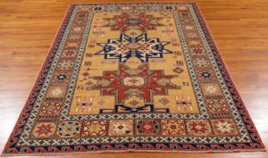 antique reproduction wool rug
