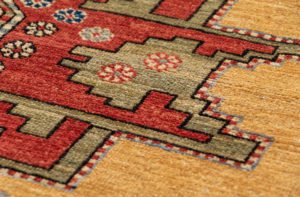 antique reproduction wool rug