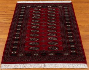 bokhara wool rug