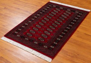 bokhara wool rug