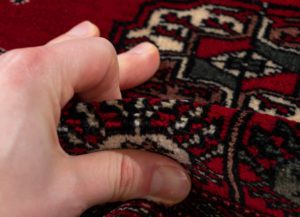 bokhara wool rug