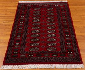 bokhara wool rug