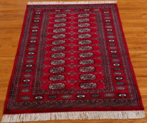 bokhara wool rug