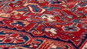antique persian heriz rug
