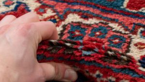 antique persian heriz rug