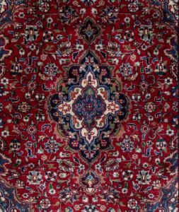 kashan wool rug