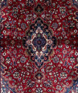 kashan wool rug