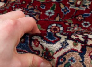 kashan wool rug