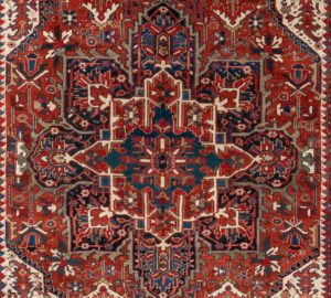 antique heriz rug