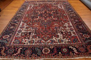 antique heriz rug
