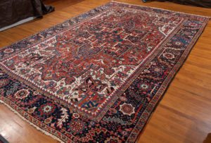 antique heriz rug