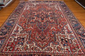 antique heriz rug